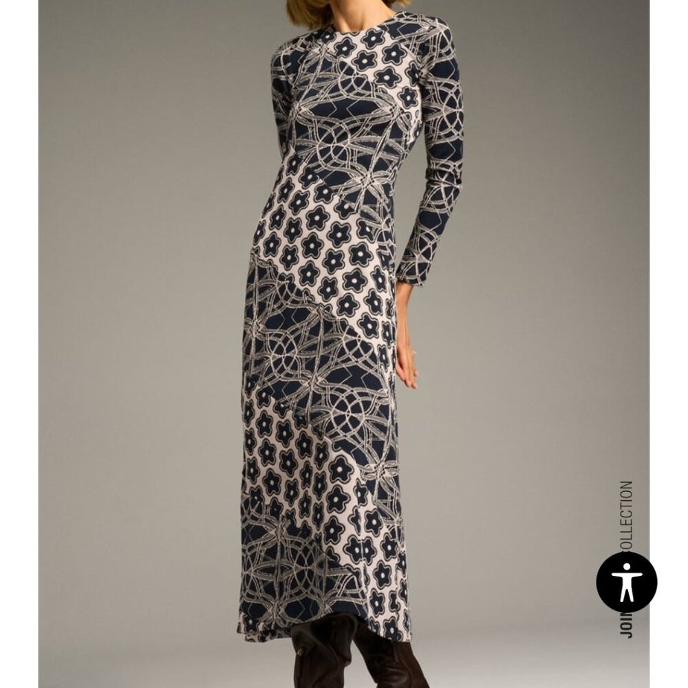 Long jacquard dress